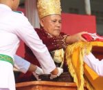 Bupati Lampung Selatan H. Nanang Ermanto Jadi inspektur upacara Hari Ulang Tahun (HUT) ke-77 Kemerdekaan Republik Indonesia