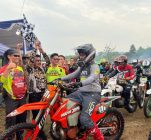 Hari Ulang Tahun (HUT) Bhayangkara ke-76, Polres Lampung Selatan menggelar event Bhayangkara Trail Adventure Reborn 2022.